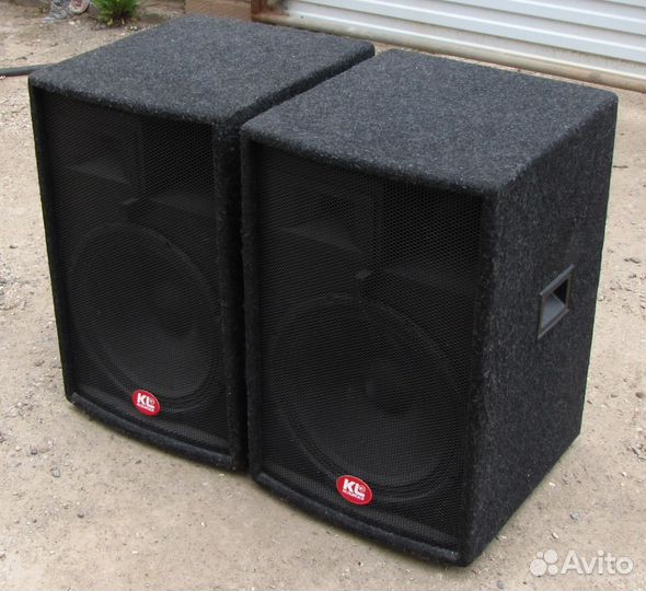 Колонки активные KL 1200W Pro 2шт Park Beta-4215