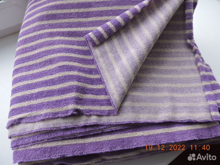 Махровая ткань новая 100 хлопок СССР 3,4 на 1,65