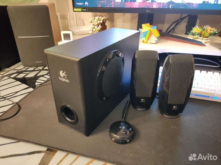 Колонки Logitech s220 пк акустика,сабвуфер