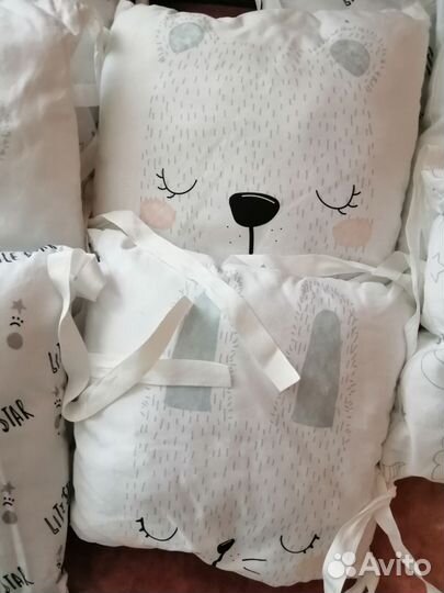 Бортики в детскую кроватку