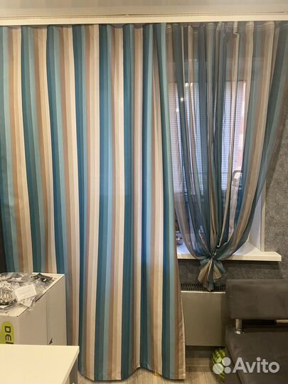 Штора и тюль