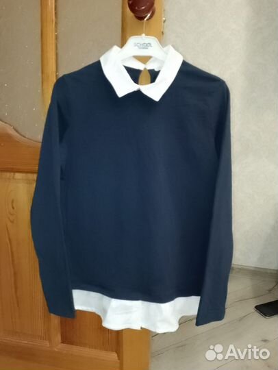 Кофта обманка для девочки