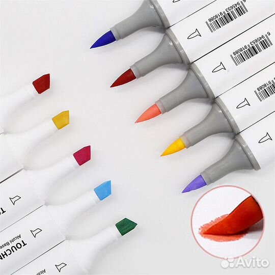Маркеры с кисточкой Touchnew Brush 80 шт (Touch)
