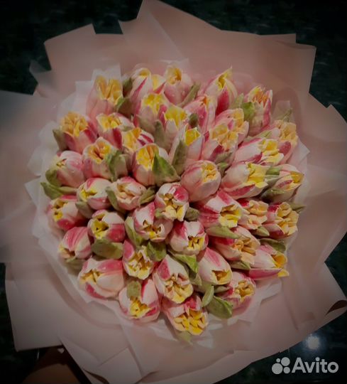 Зефир ручной работы,букеты из зефира