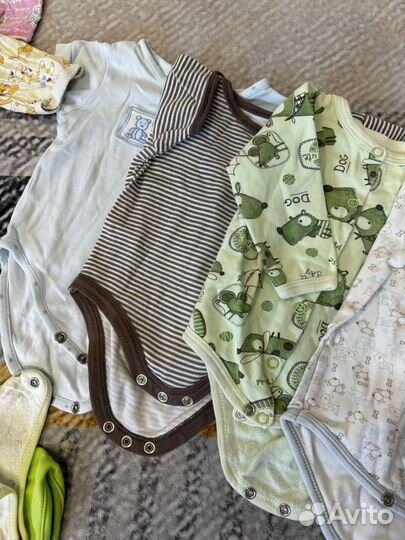Вещи для новорожденных пакетом 56р-р