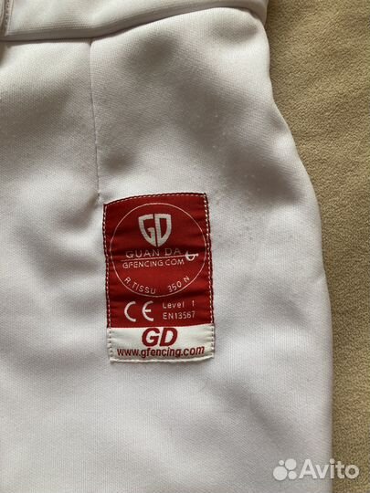 Бриджи фехтовальные