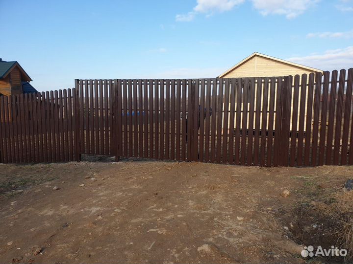 Заборы из профлиста