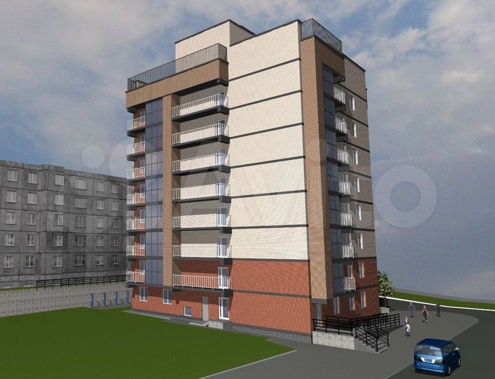 2-к. квартира, 50,5 м², 3/8 эт.