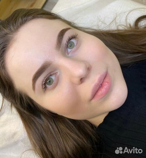 Коррекция/Окрашивание бровей, Ламинирование бровей