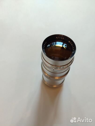 Объектив Юпитер 11 4/135 М39 состояние отличное