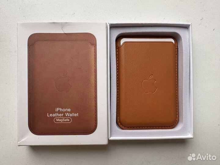 Apple magsafe leather wallet