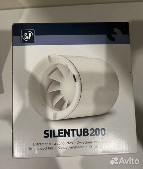 Канальный вентилятор Soler & Palau Silentub-200