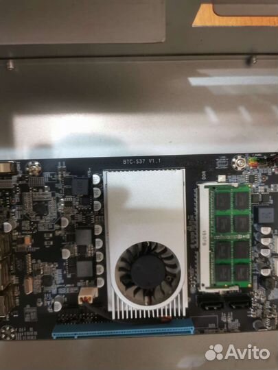 Корпус с материнкой для майнинга