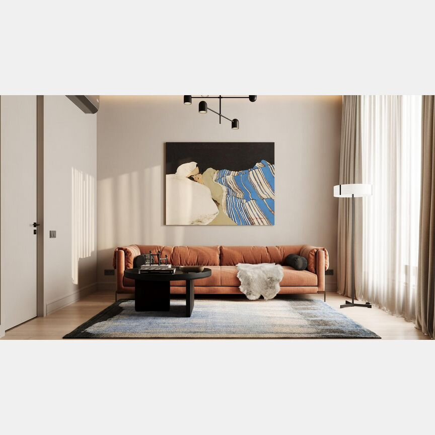 2-к. квартира, 60,4 м², 8/12 эт.