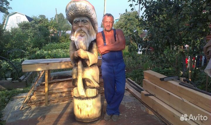Изготовлю на заказ любую деревянную скульптуру