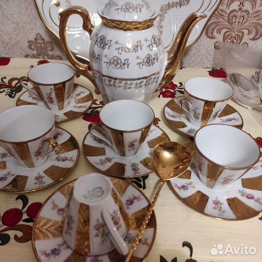 Кофейный сервиз лфз,чайные сервизы Полонное,Украин