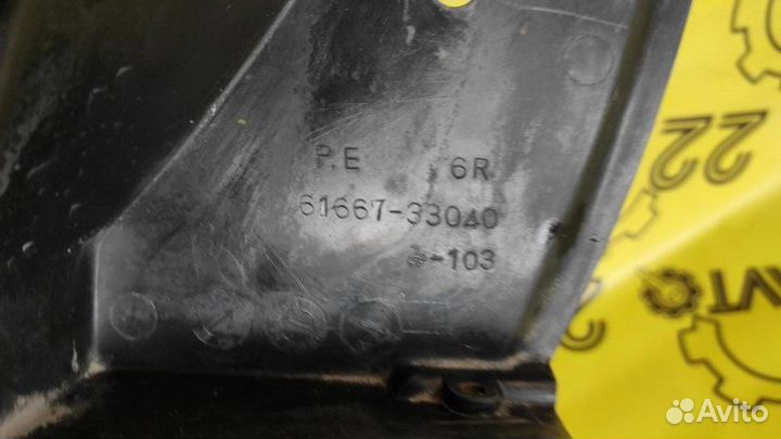 Подкрылок задний правый Toyota Windom MCV21 2mzfe