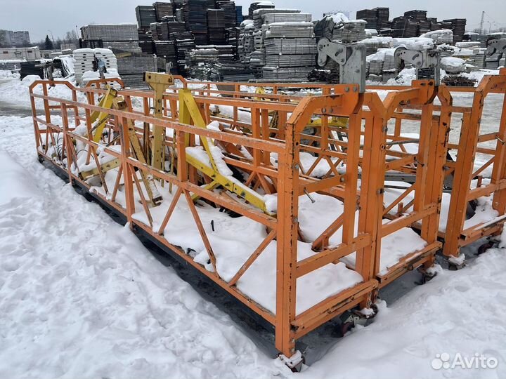 Строительные люльки, фасадный подъёмник Аренда