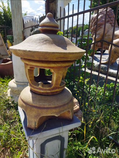 Японский круглый фонарь