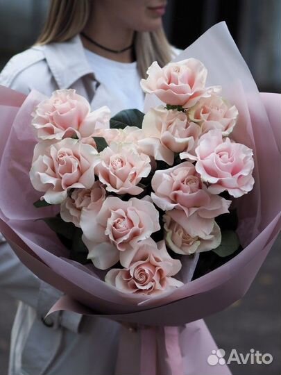 Букет гигант из французских роз