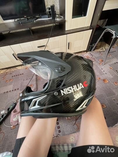 Шлем эндуро с визором