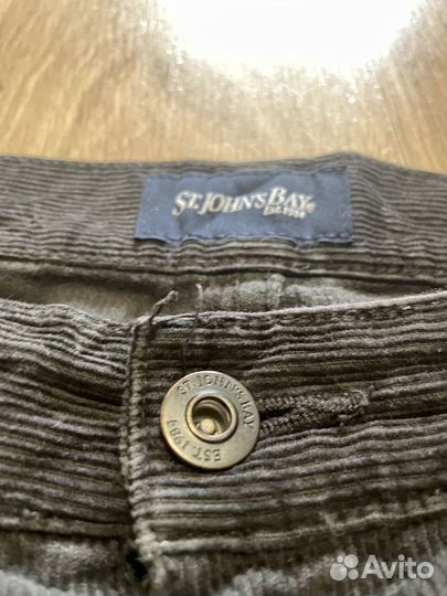 Джинсы вельветовые St John’s Bay