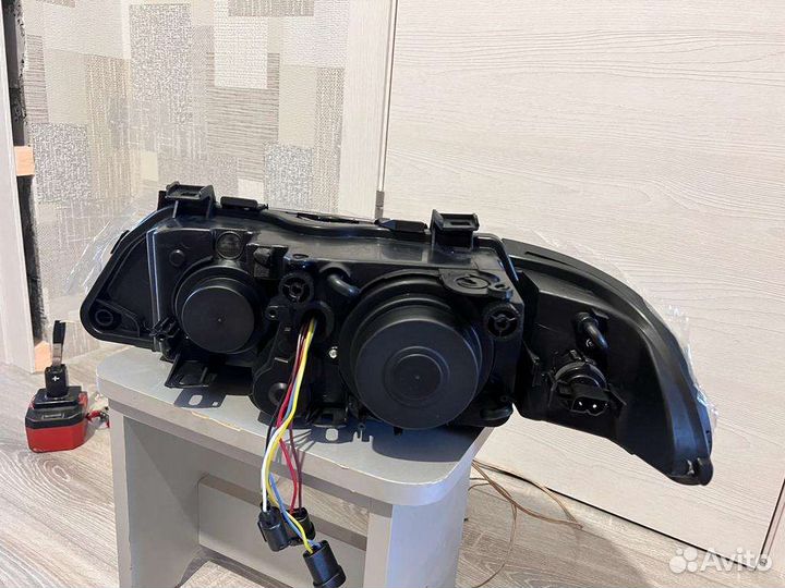 Фары bmw e39/бмв е39 ангельские глазки