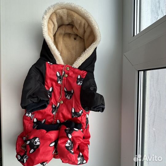 Зимний комбинезон для собак