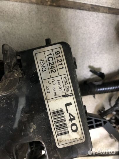 Проводка двигателя Hyundai Getz 1.4 97 л.с. G4EE