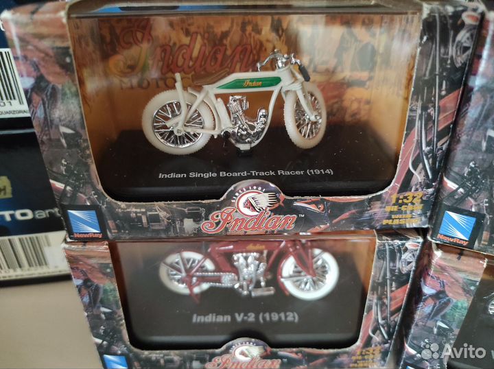 Модели мотоциклов New Ray 1:32, Cararama 1:43