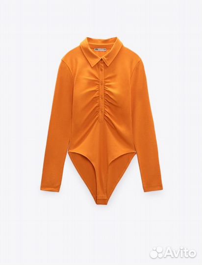 Боди zara из хлопка