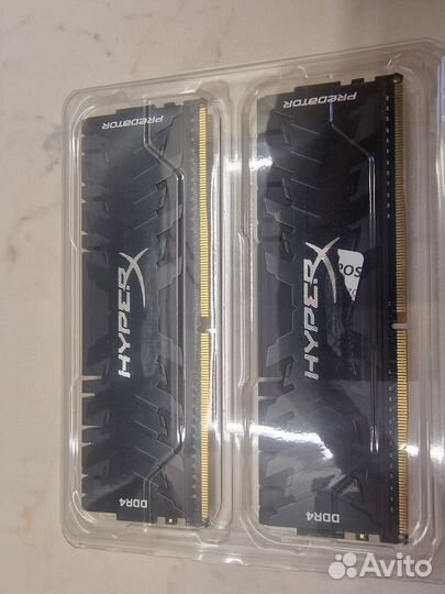 Оперативная память Hyper X ddr4 16gb
