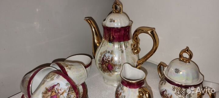 Сервиз роскошный редчайший мадонна marushin Япония