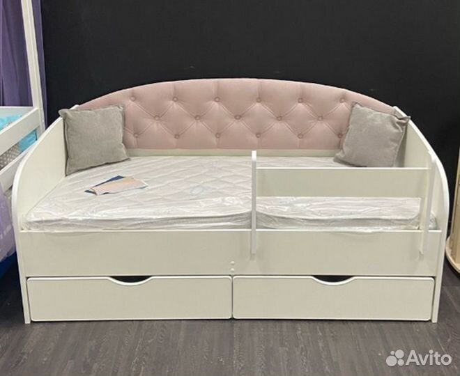 Кровать детская лдсп диван вельвет люкс