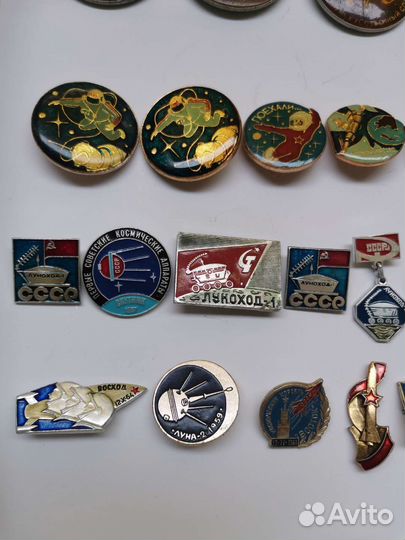 Сувенир космос СССР Значки космонавтика