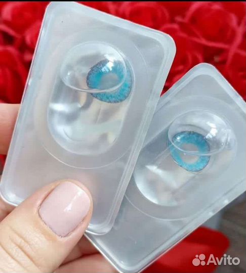 Линзы цветные контактные