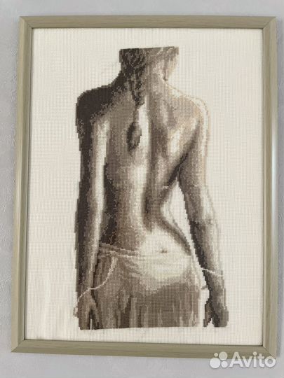 Картина вышитая крестом