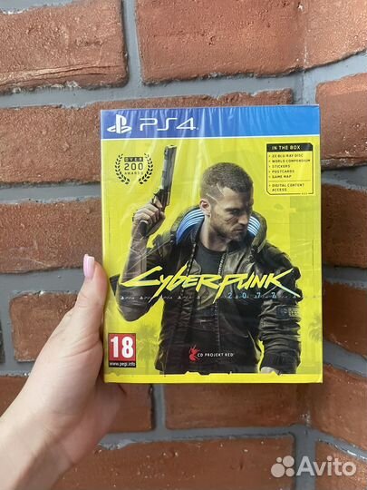 Диск новый Cyberpunk 2077 ps4 ps5