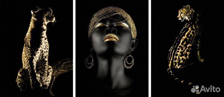 Картины модульные глянцевые в интерьер