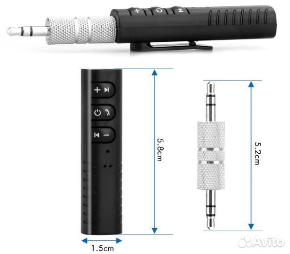 Bluetooth адаптер для аудио-входа