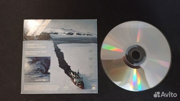Rammstein – Rosenrot (CD, Single, Promo) Мексика