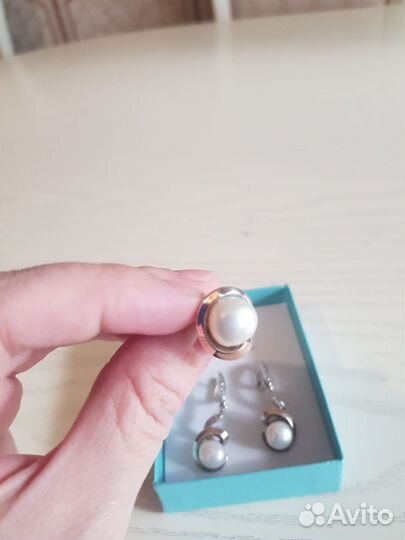 Серьги серебро