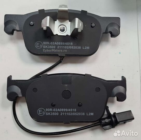 Колодки передние audi A4(B9) /A5