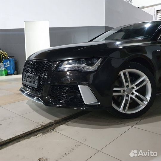 Audi A7 бампер передний RS7