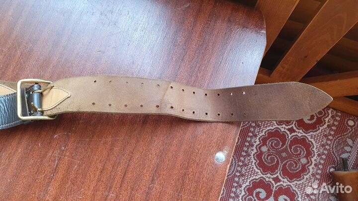 Портупея офицерская кожаная, прекрасная выделка ко