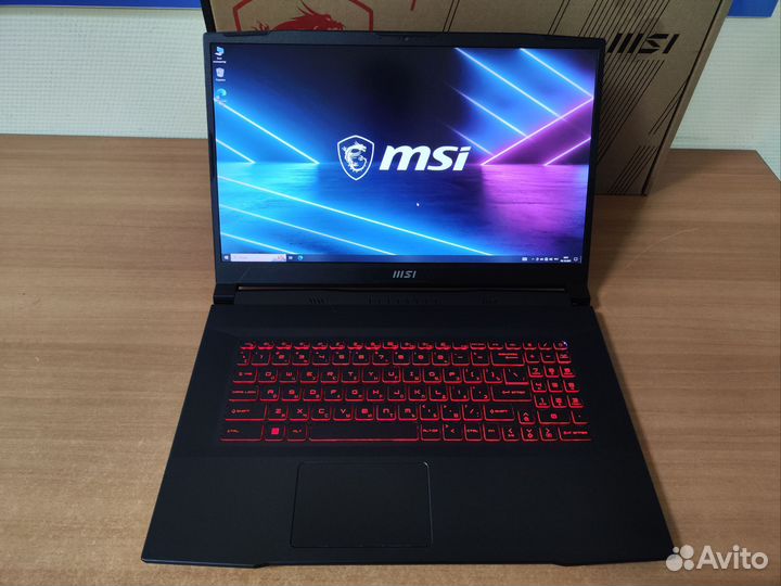 Игровой MSI / как новый / 17 дюймов / 32gb