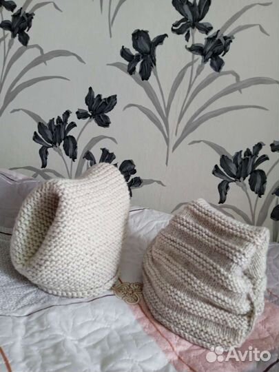 Шапка женская вязаная