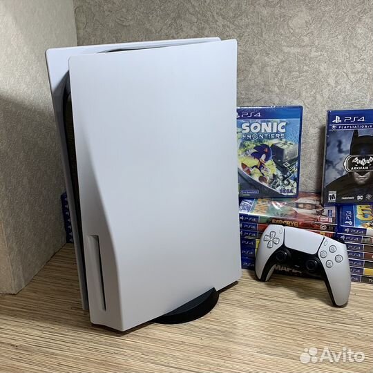 Sony PS5 PlayStation 5 + 2Джостика + 40Игр