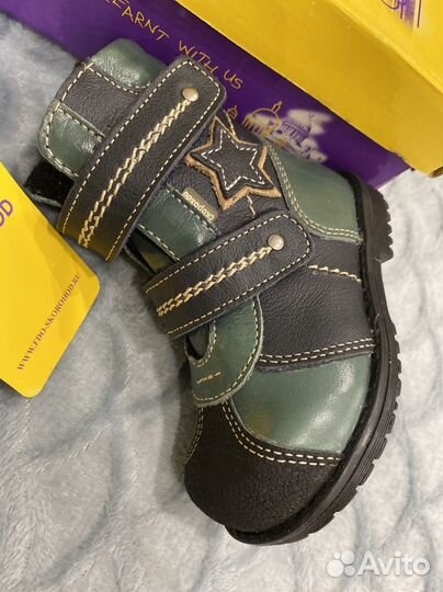 Ботинки сапожки весна 21 кожаные