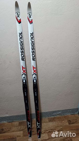 Беговые лыжи Rossignol 160 см + палки 125